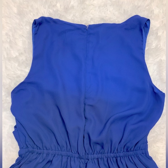 Auxo Collection Women’s Cobalt Blue Romper - Picture 3 of 7